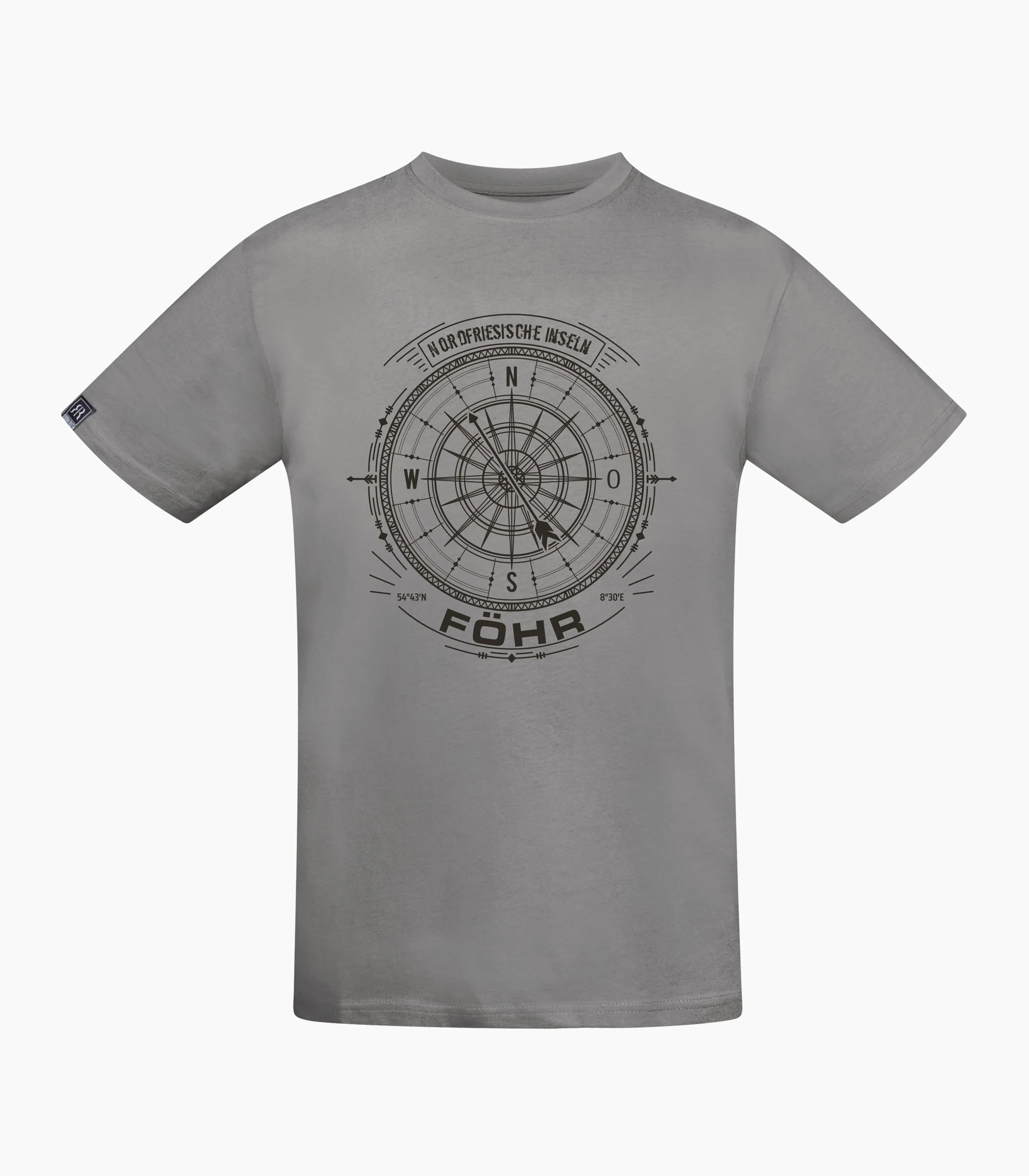 Föhr Rundhalsausschnitt T-Shirt Unisex-Rrt94