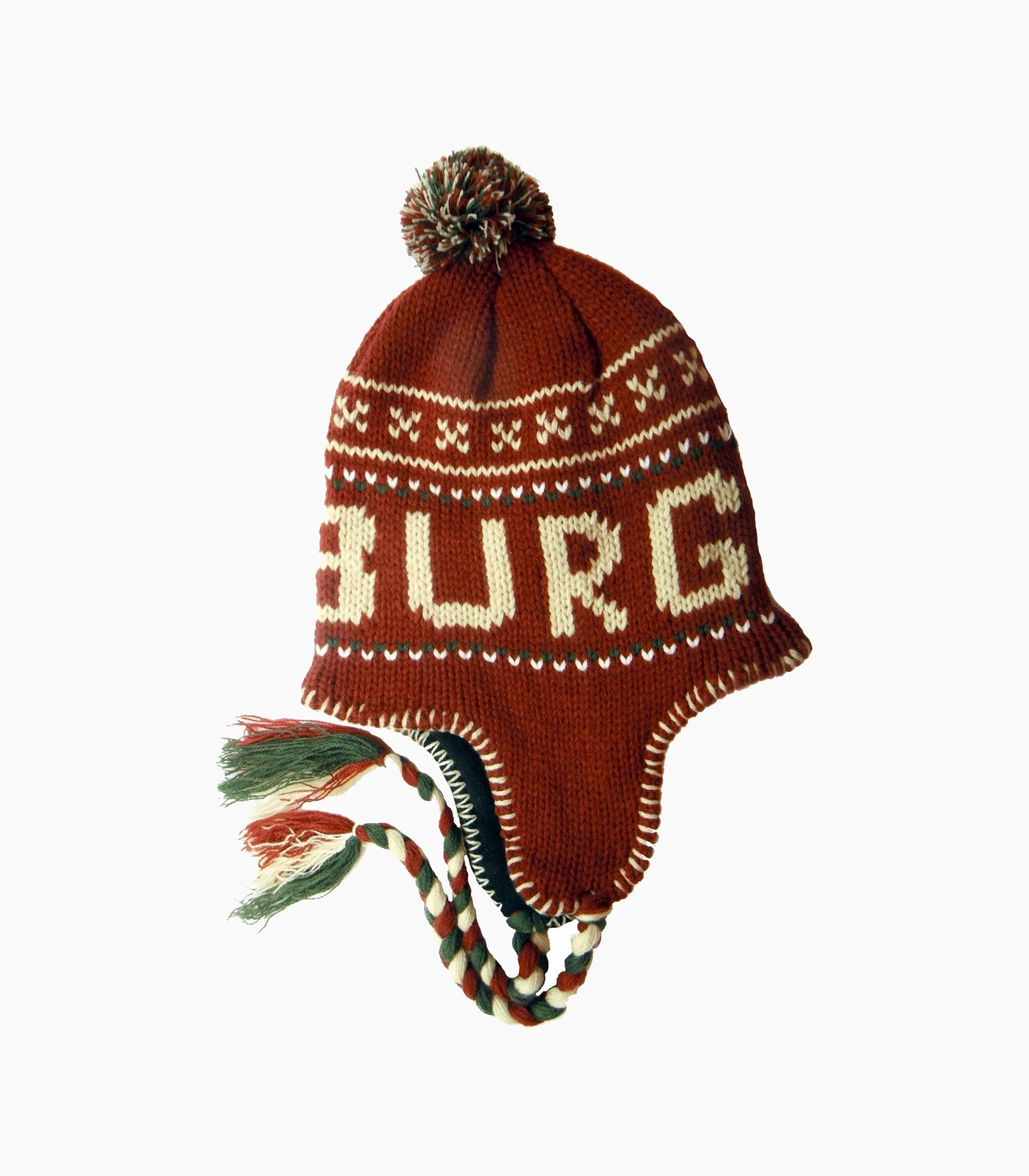Hamburg Wintermütze mit Pompon