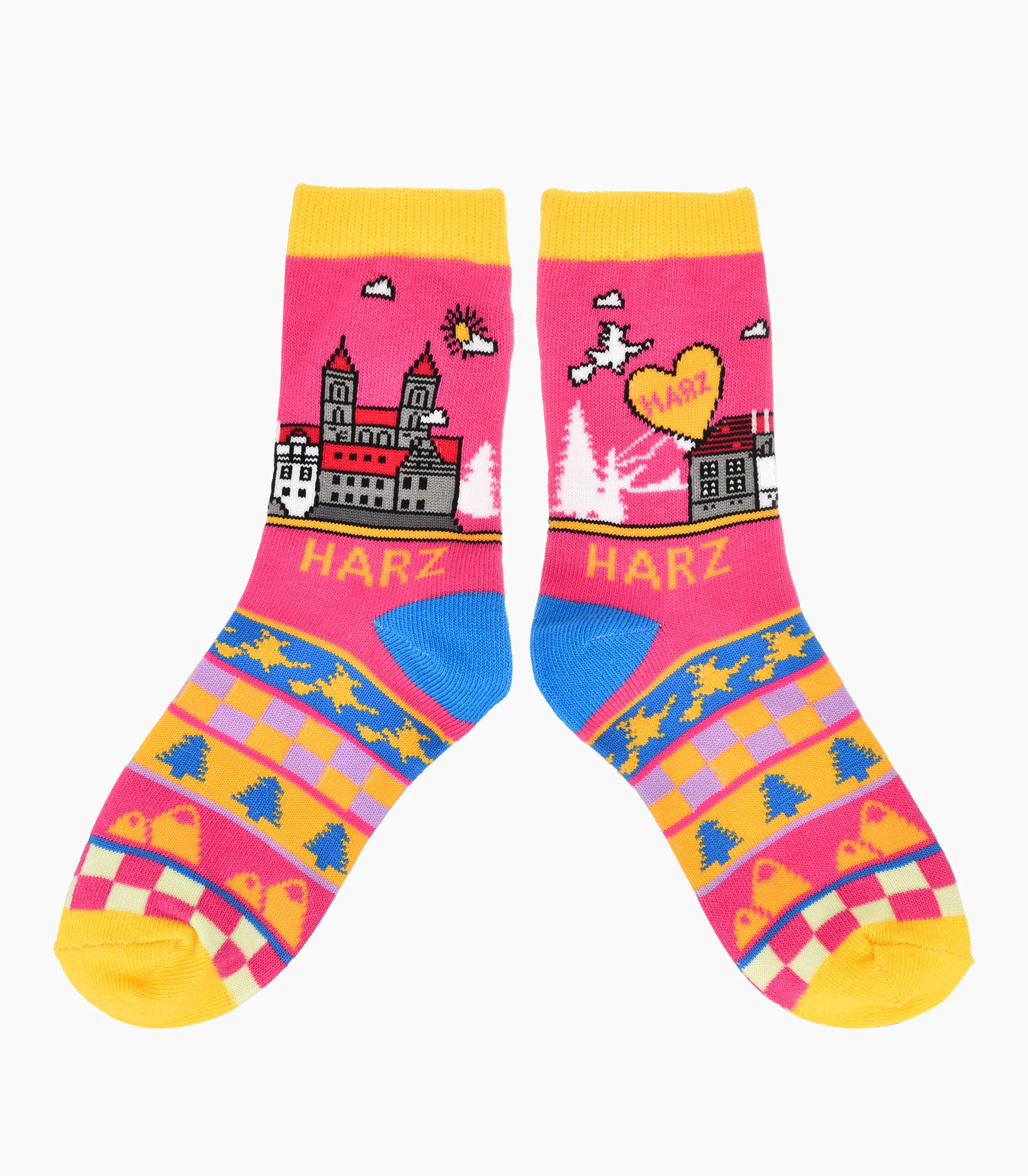 Harz Crew Socks Kinder