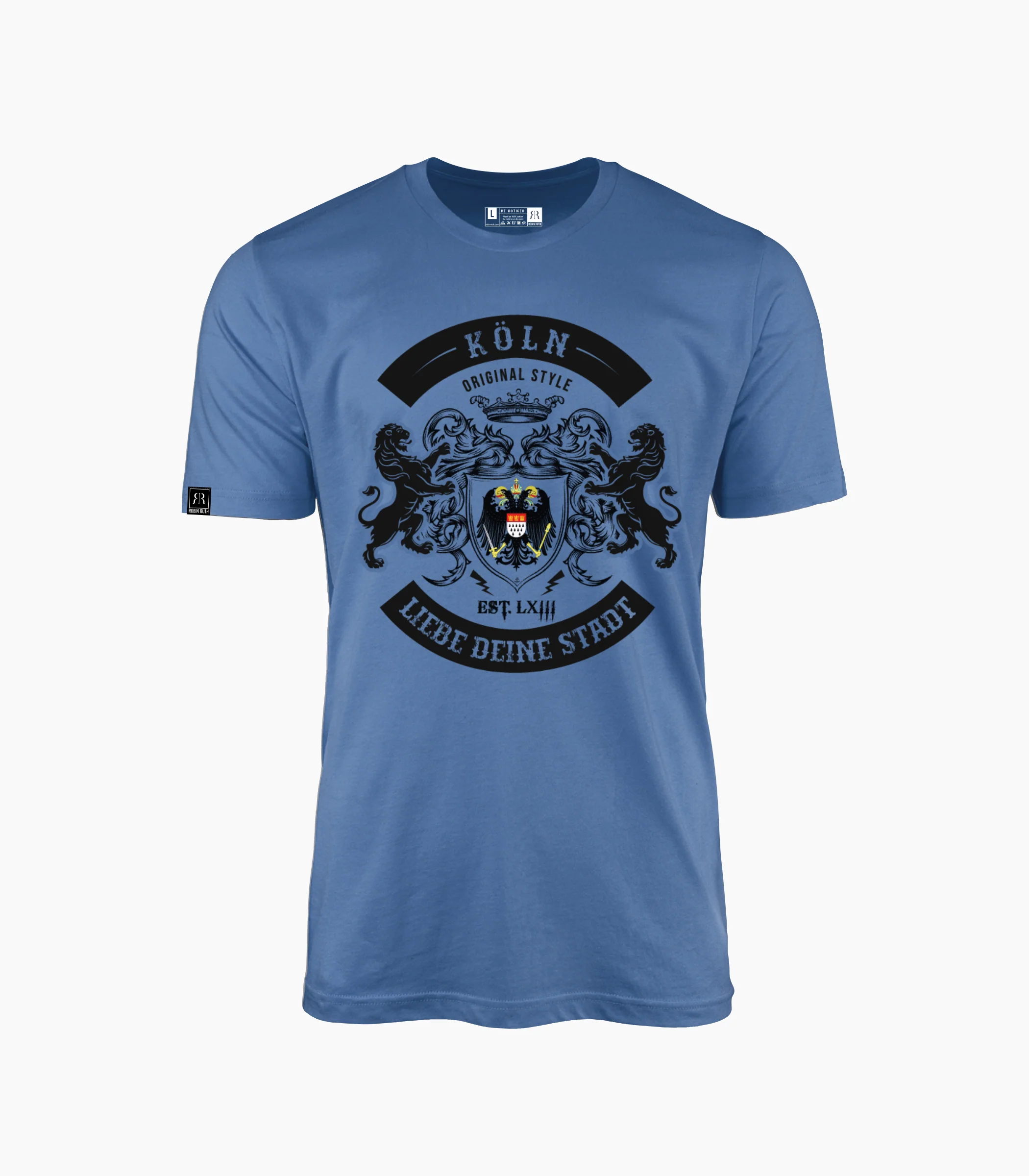 Köln Rundhalsausschnitt T-Shirt Unisex-RRT420