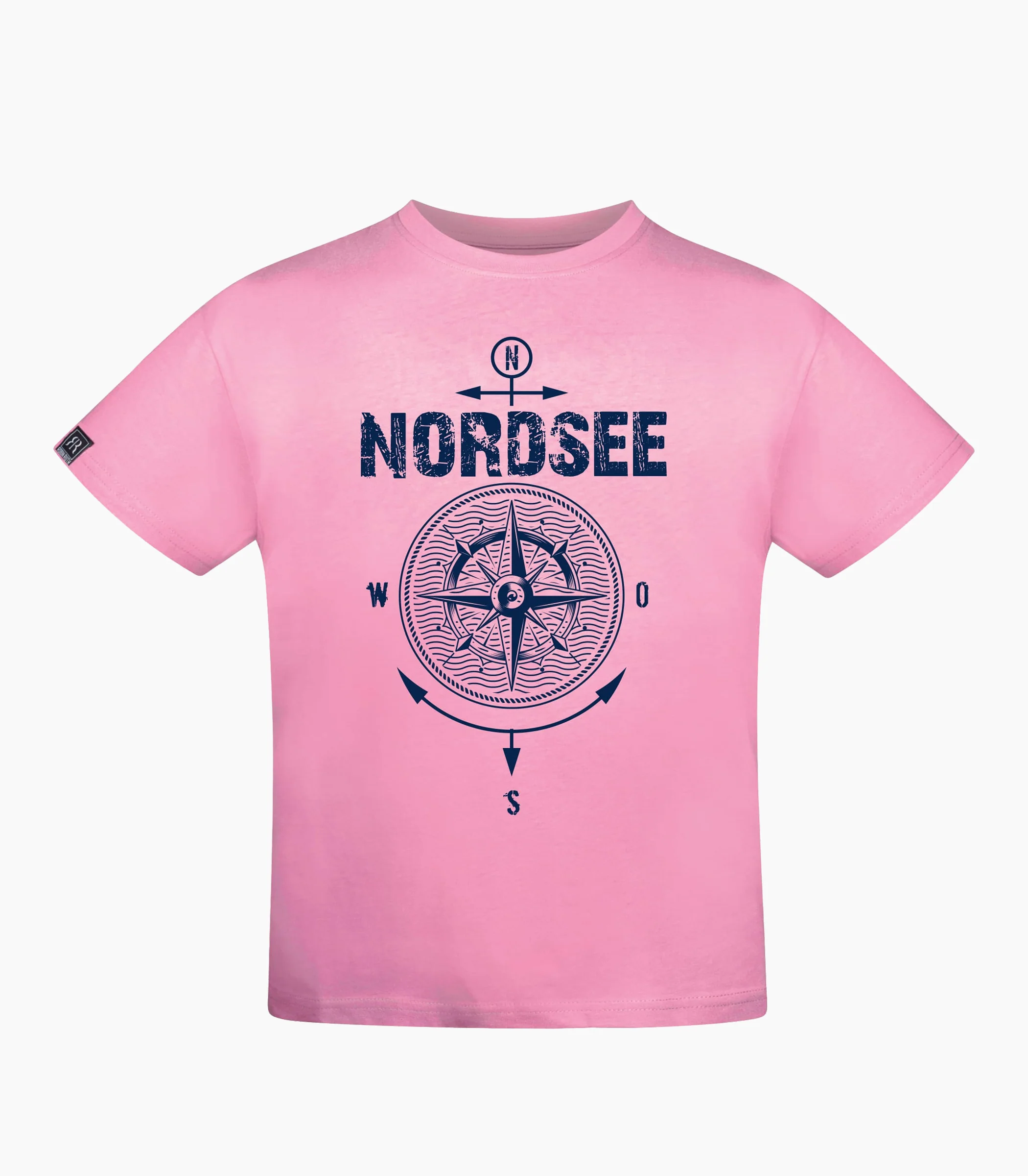 Nordsee Rundhalsausschnitt T-Shirt Kids-Rkt33