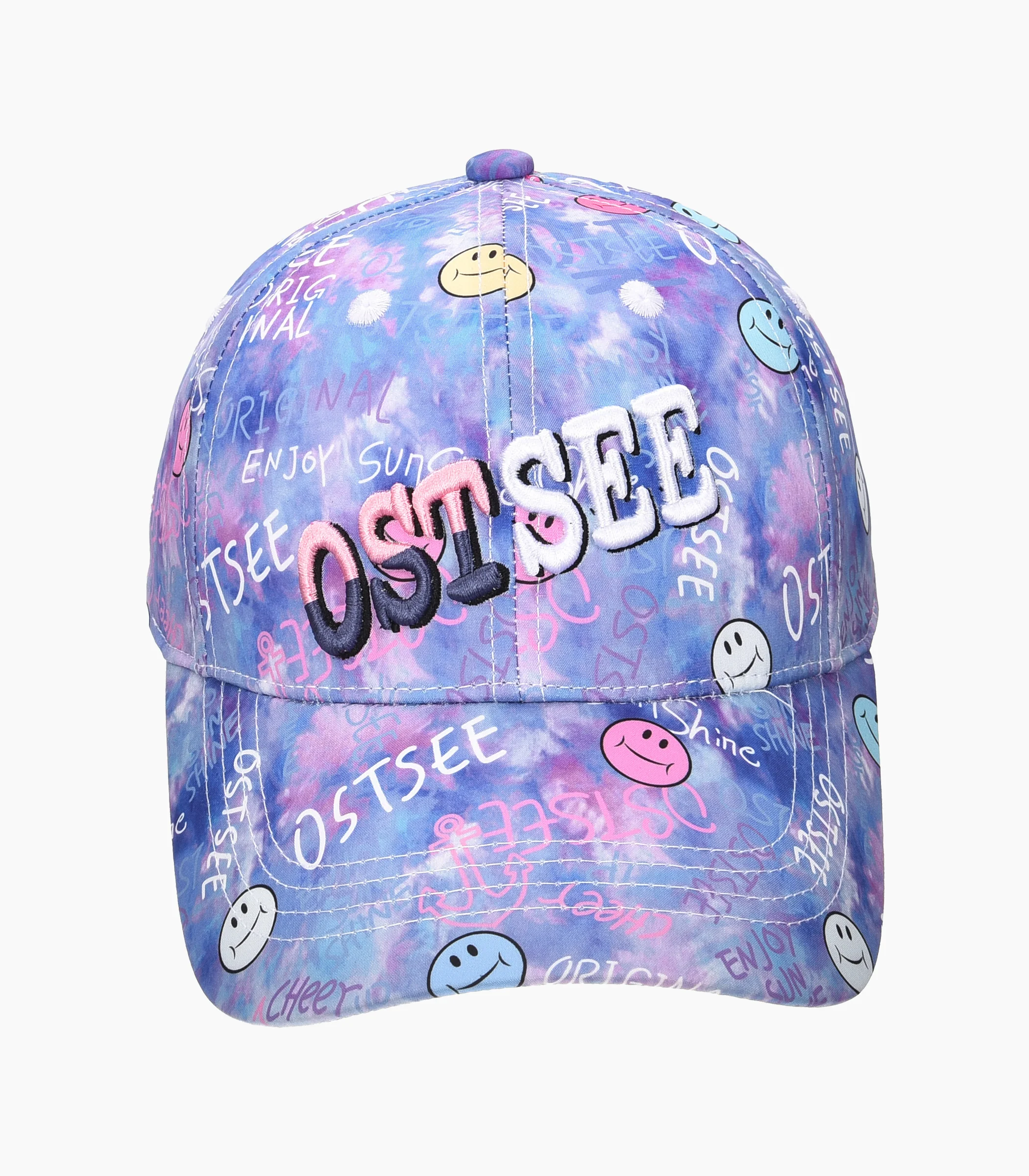 Ostsee Baseball Kappe Smiley Kinder