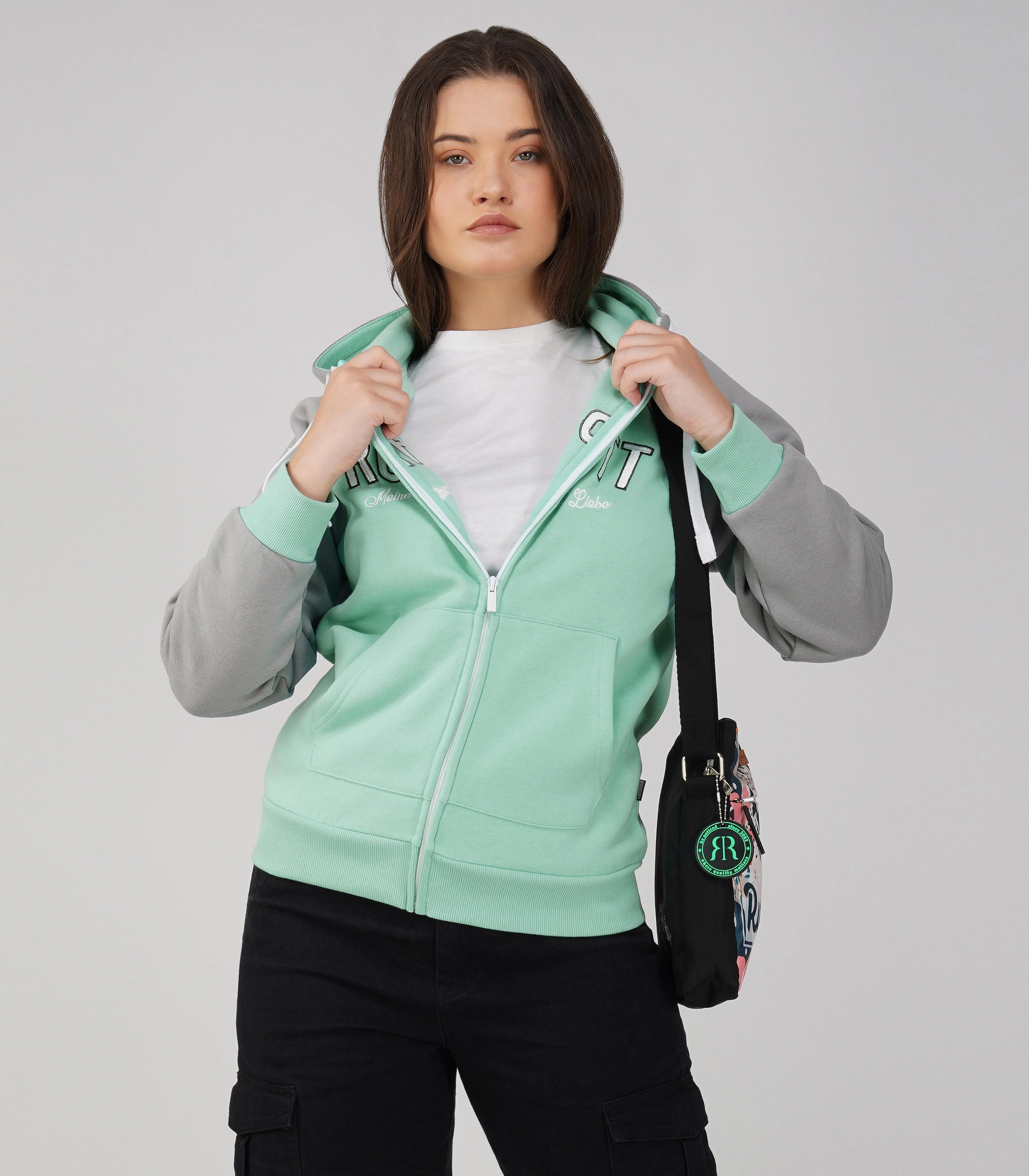 Ruhrpott Reißverschluss-Hoodie Damen-RRH29