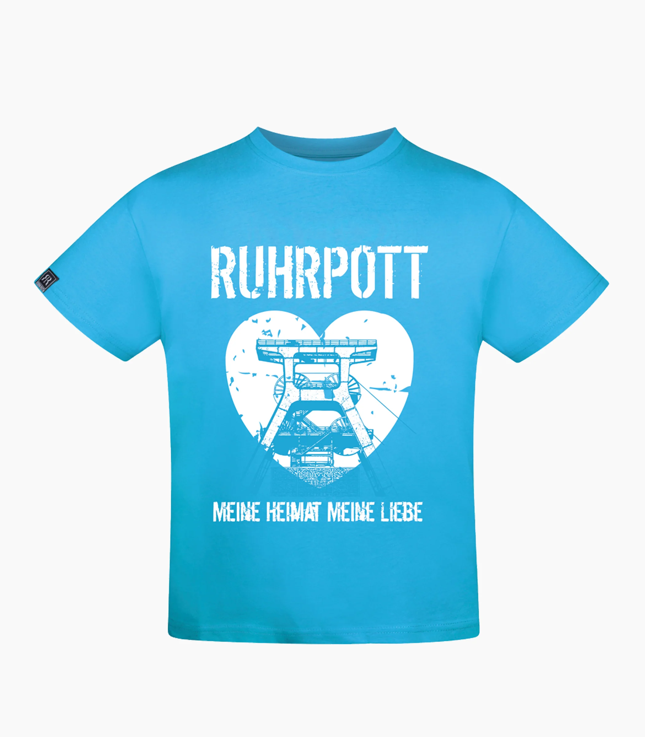 Ruhrpott Rundhalsausschnitt T-Shirt Kids-Rkt82