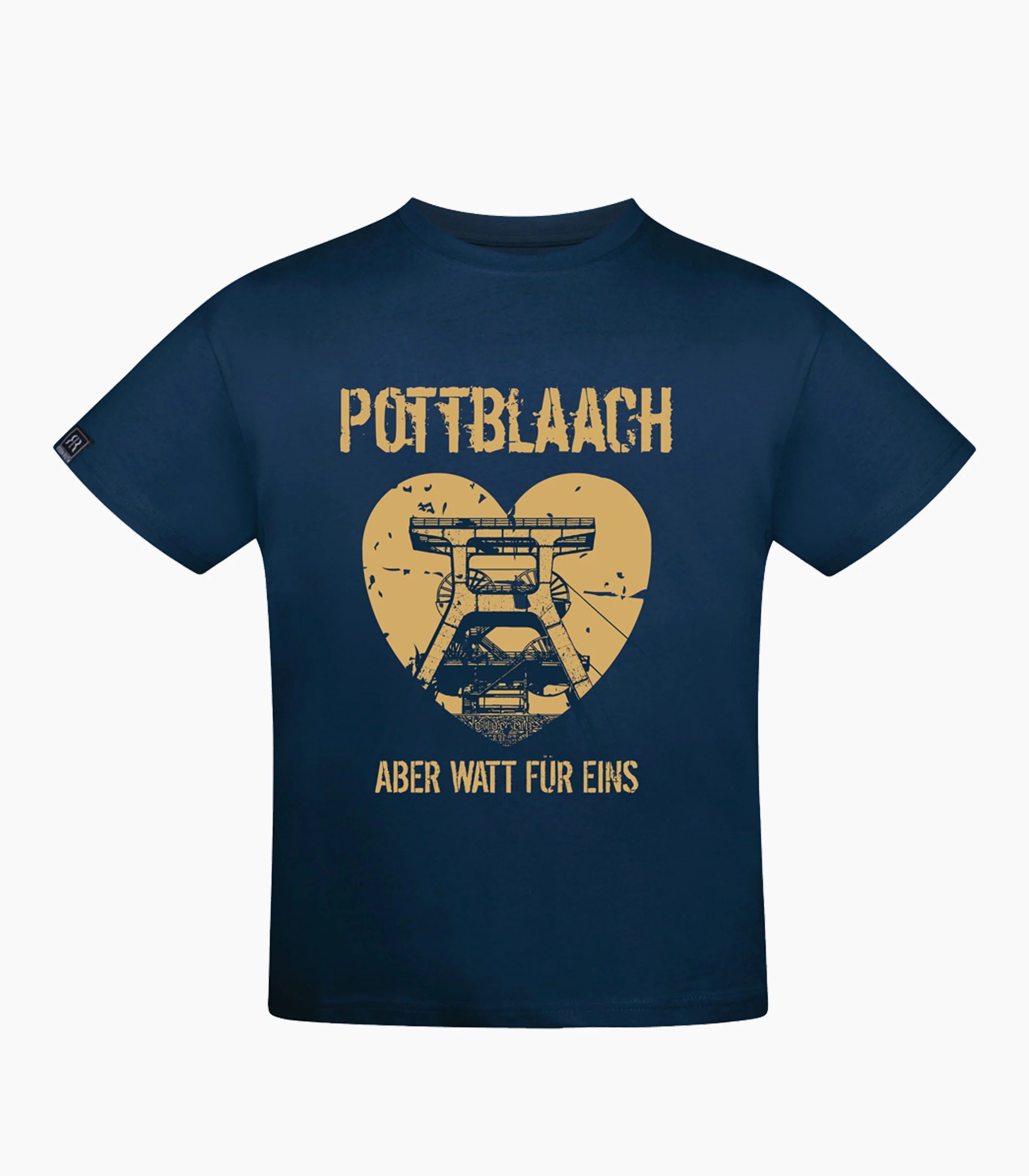 Ruhrpott Rundhalsausschnitt T-Shirt Kids-Rkt83