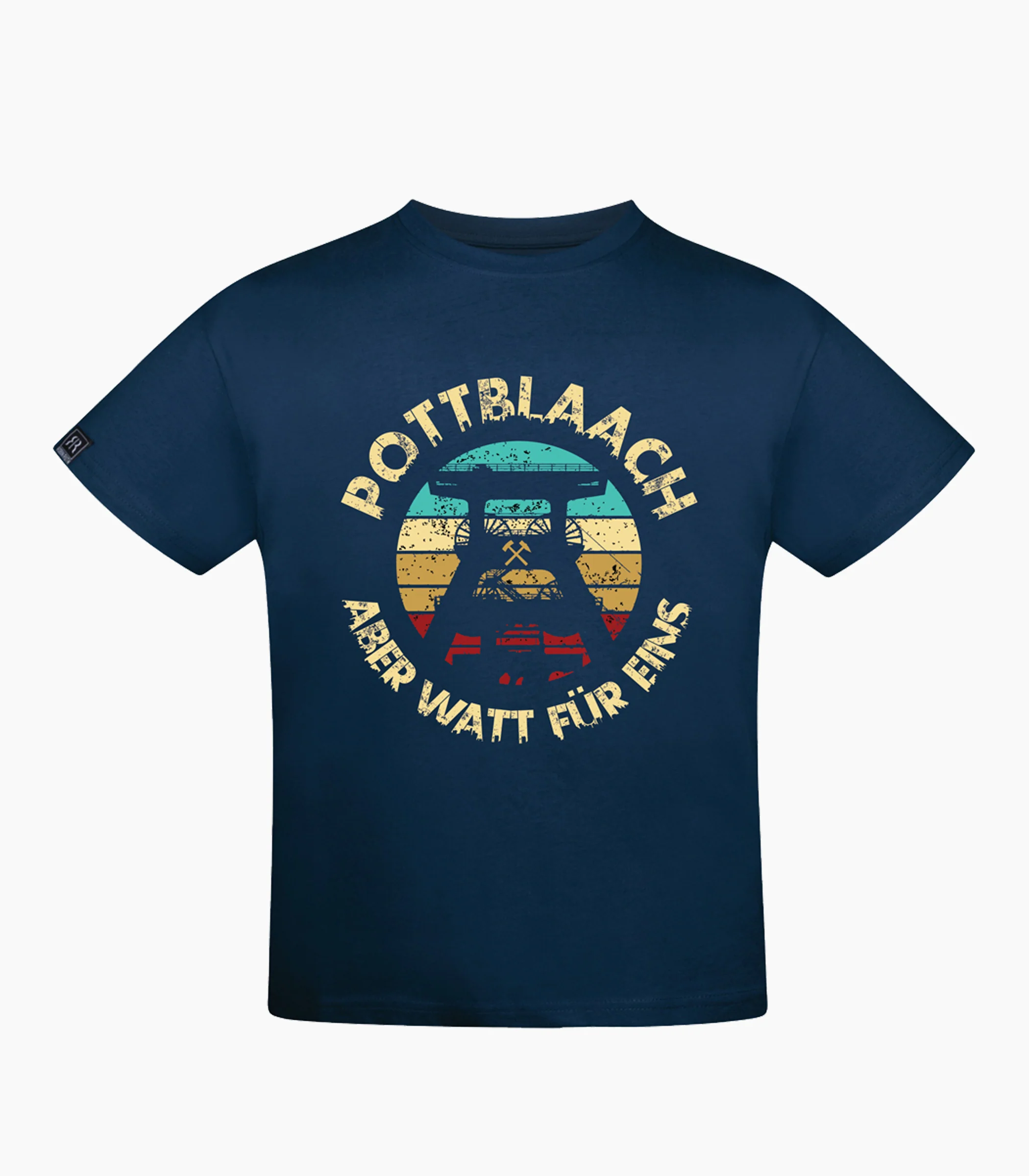 Ruhrpott Rundhalsausschnitt T-Shirt Kids-Rkt84