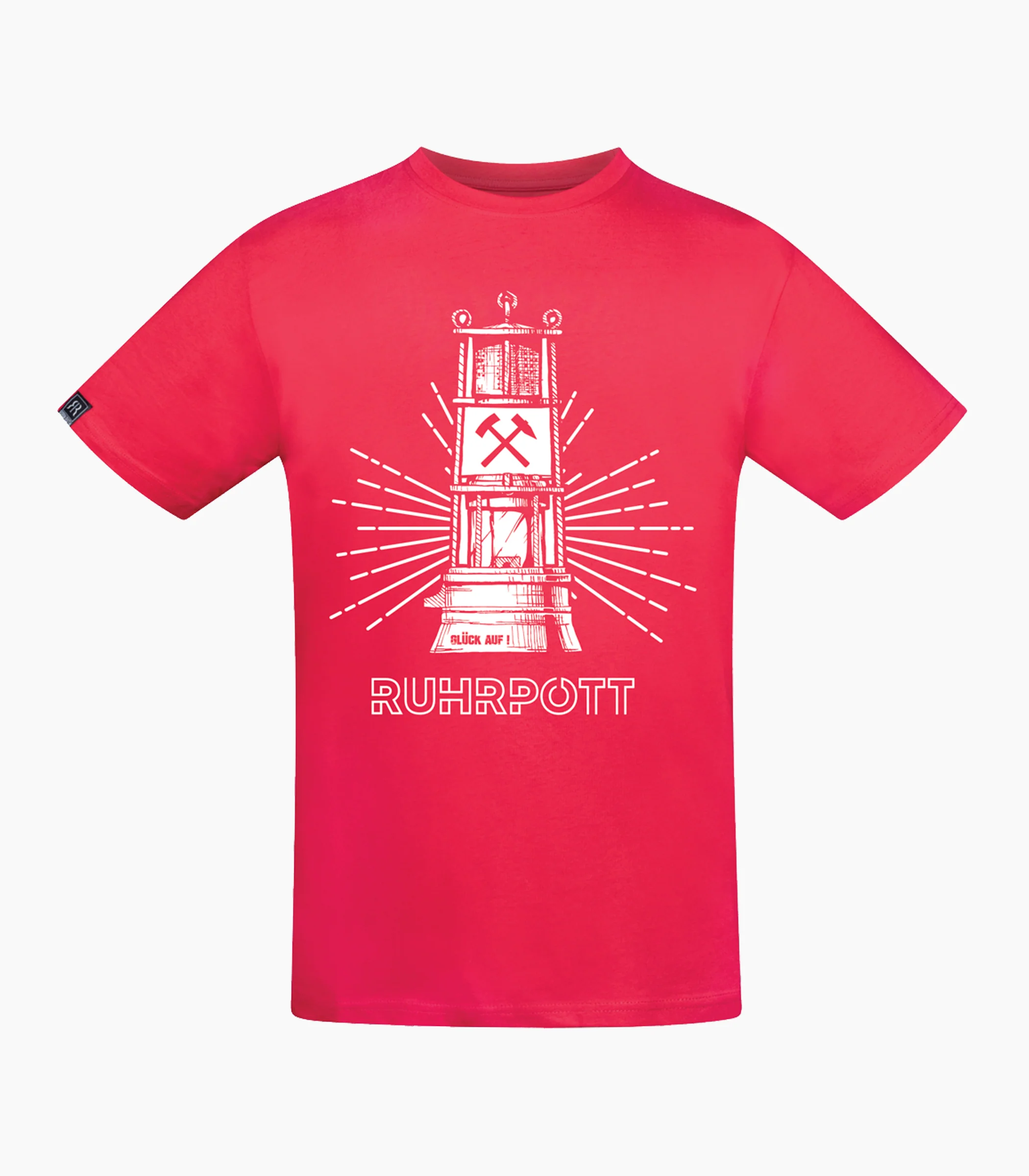 Ruhrpott Rundhalsausschnitt T-Shirt Unisex-RRT508
