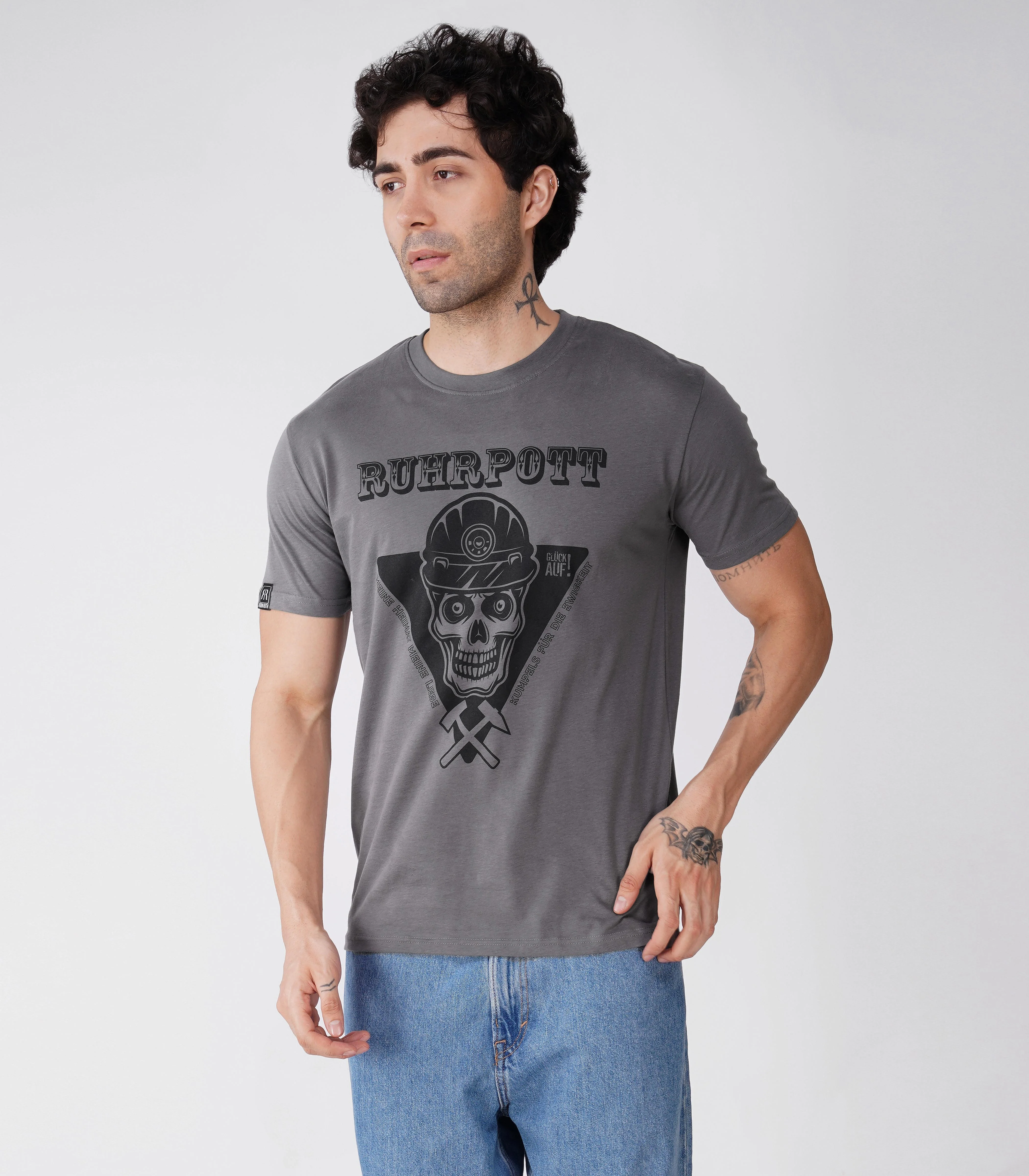 Ruhrpott Rundhalsausschnitt T-Shirt Unisex-RRT515