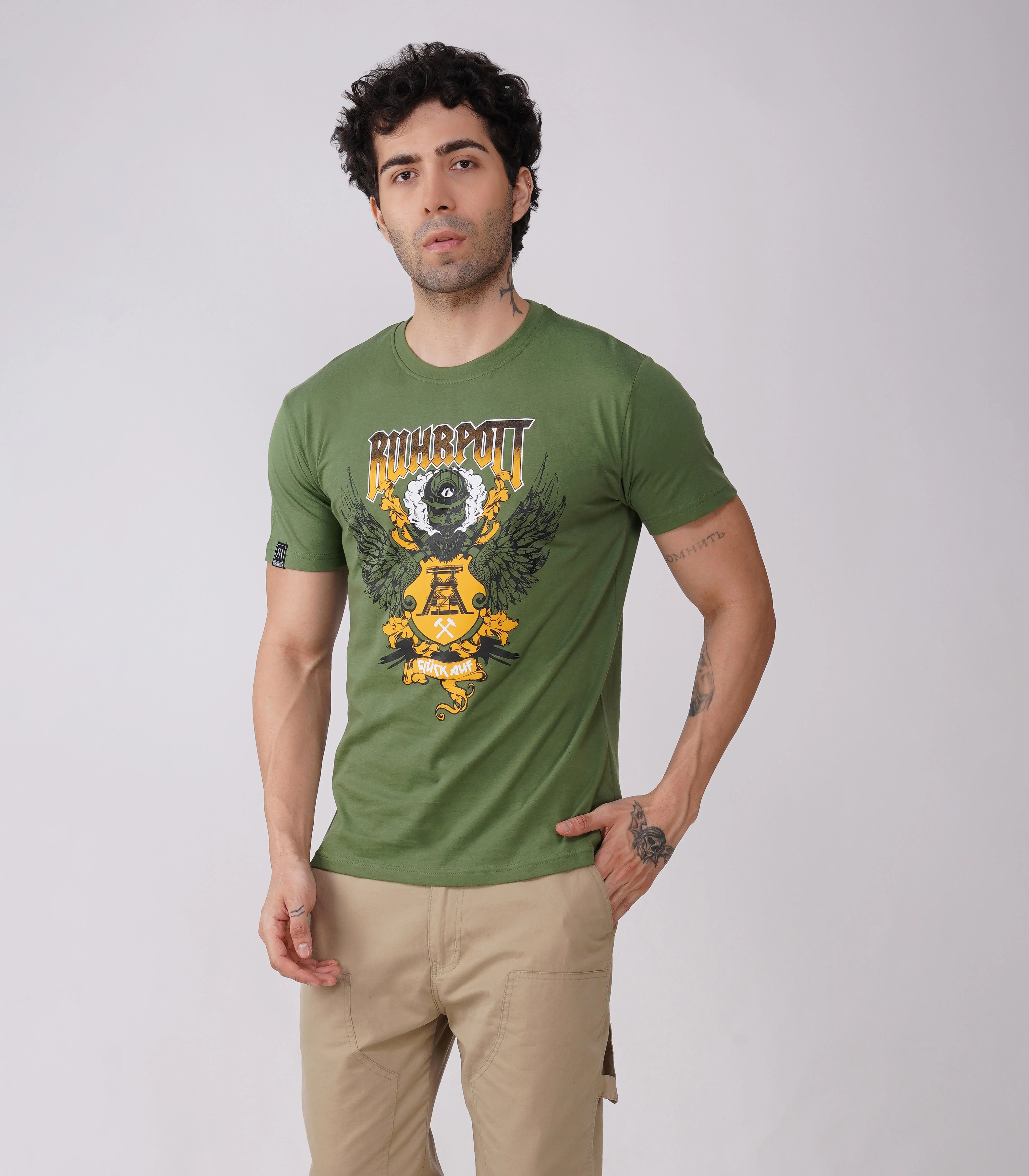 Ruhrpott Rundhalsausschnitt T-Shirt Unisex-RRT522
