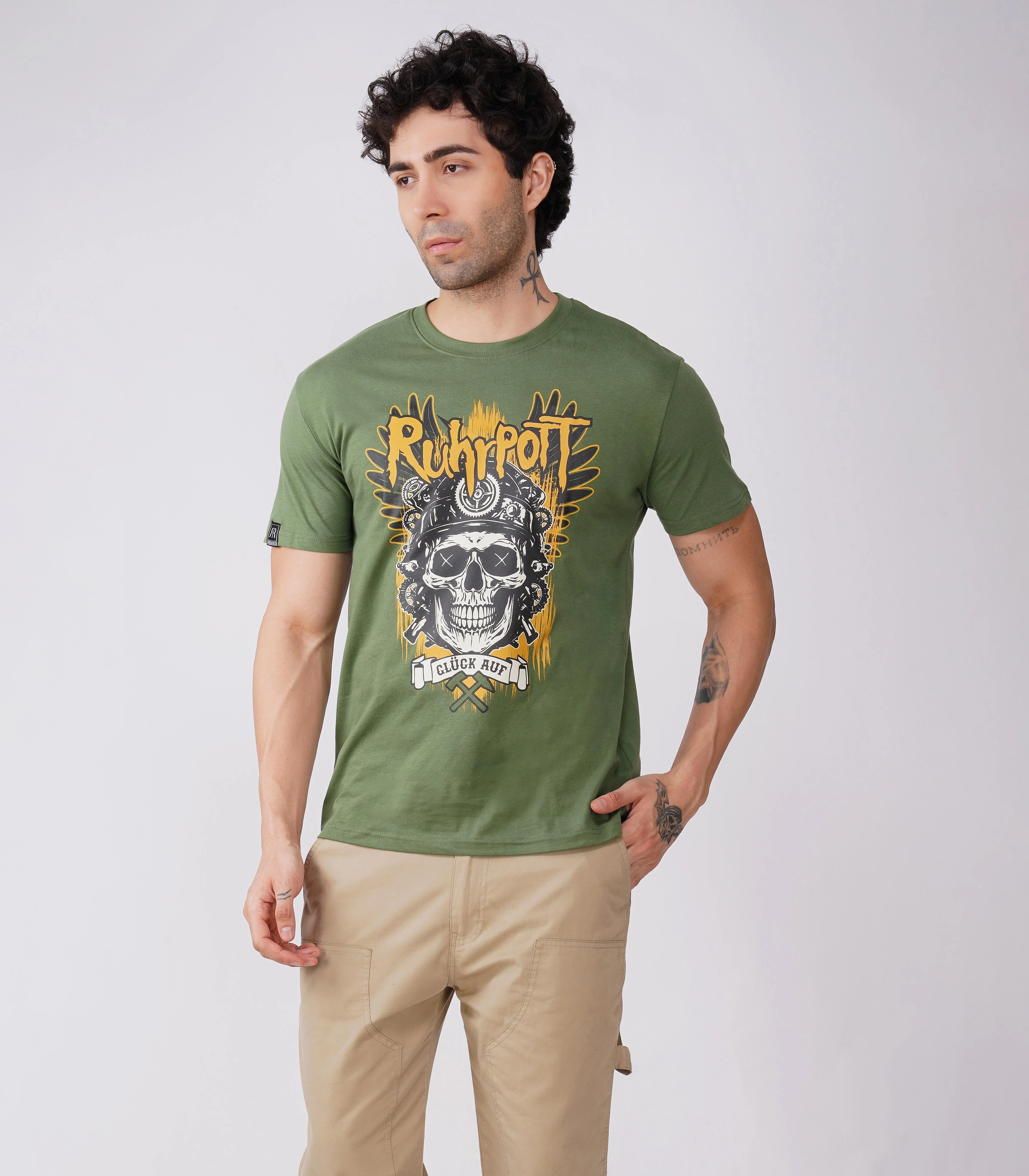 Ruhrpott Rundhalsausschnitt T-Shirt Unisex-RRT526