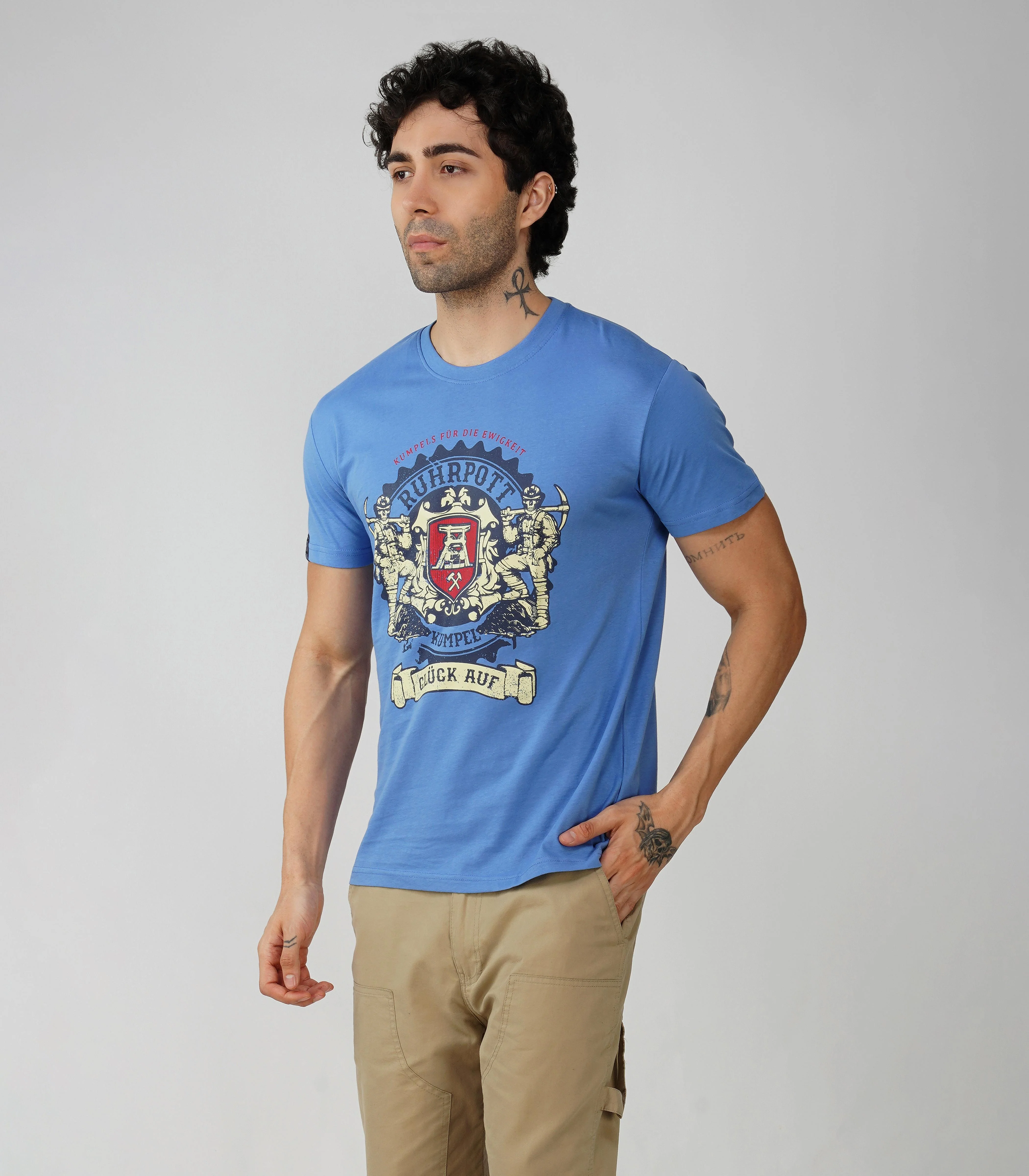 Ruhrpott Rundhalsausschnitt T-Shirt Unisex-RRT529