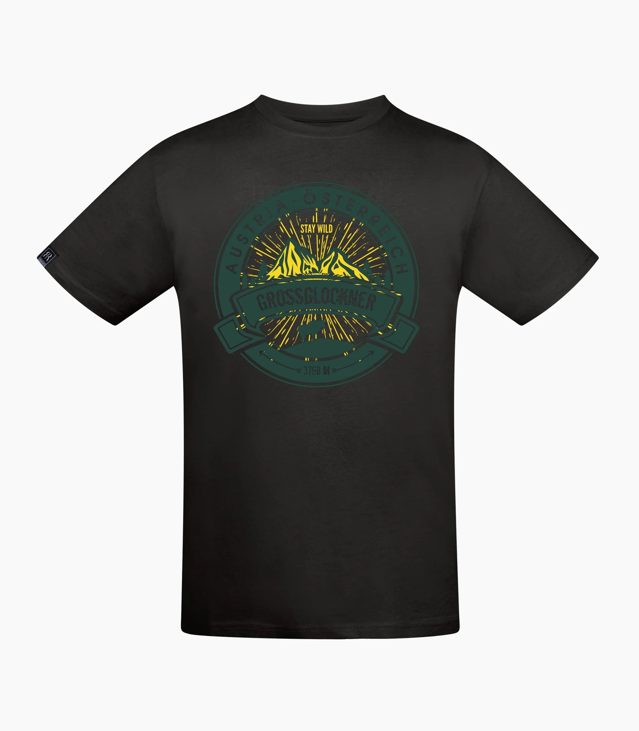 Salzburg Rundhalsausschnitt T-Shirt Unisex-RRT159