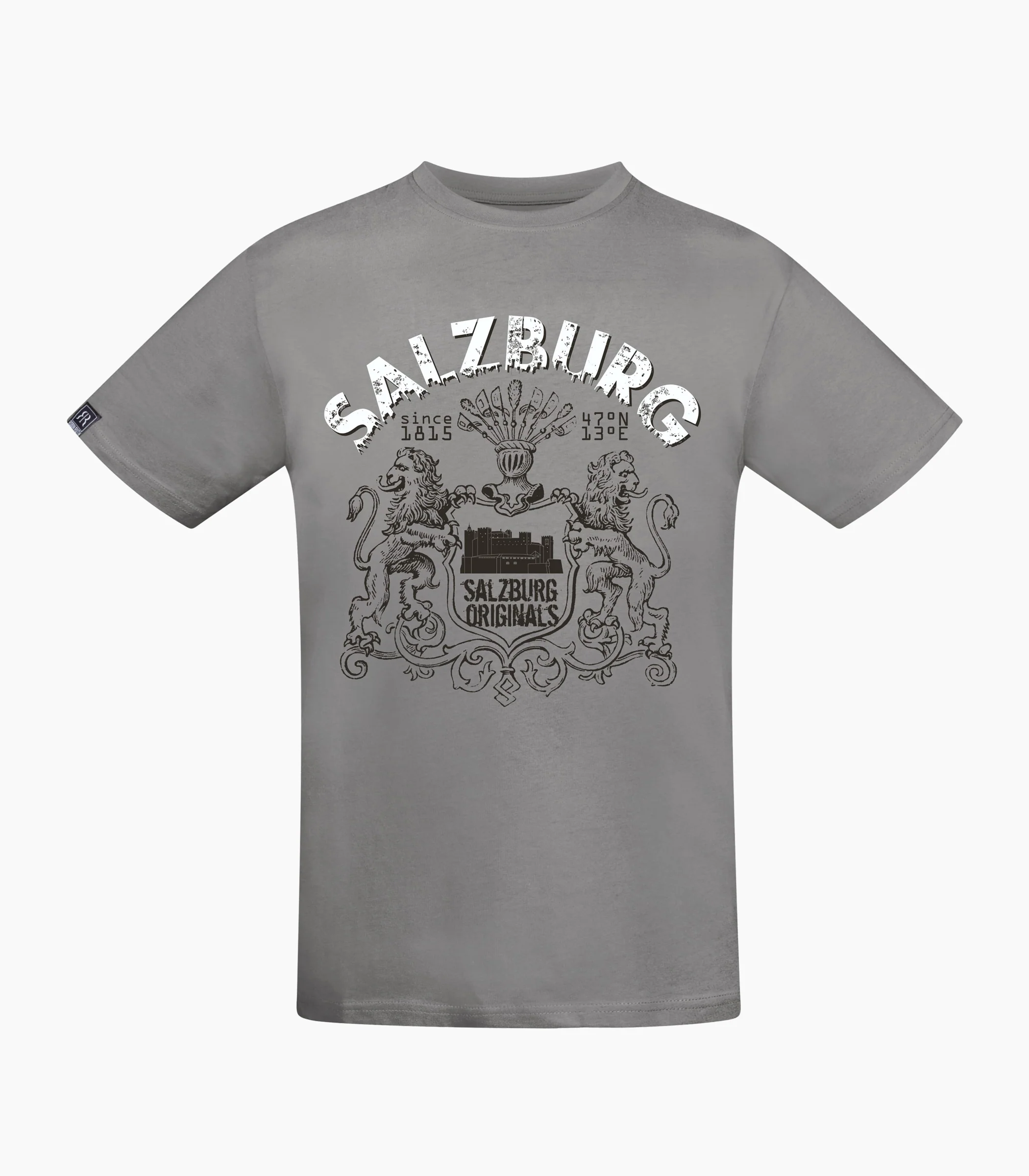 Salzburg Rundhalsausschnitt T-Shirt Unisex-RRT162
