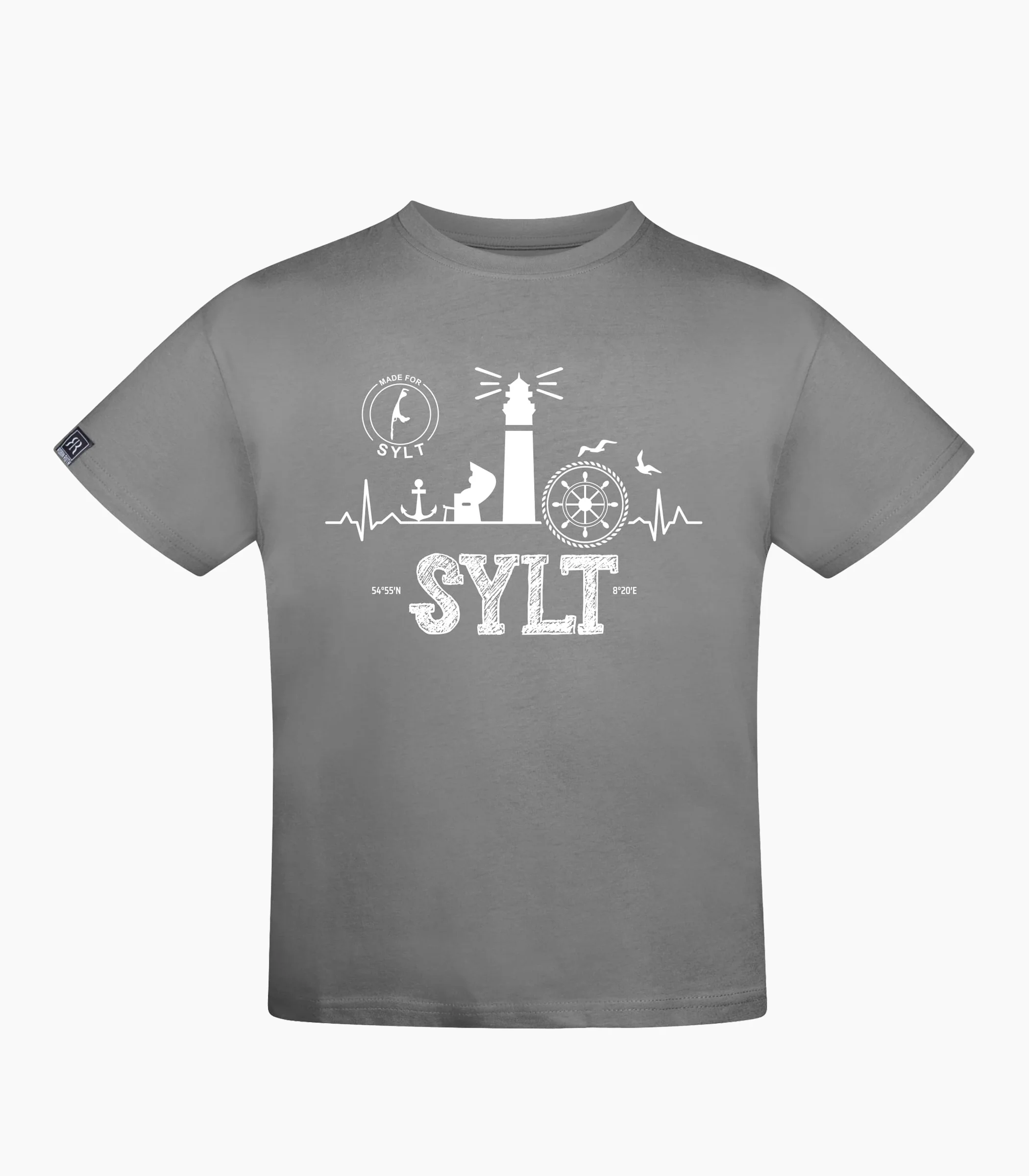 Sylt Rundhalsausschnitt T-Shirt Kids-Rkt41